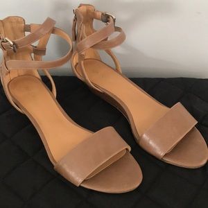 Nine West wedge sandals with ankle straps